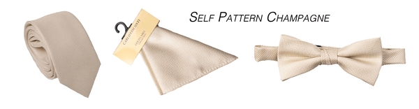Tie Hank Bow Self Pattern - Harrys for Menswear
