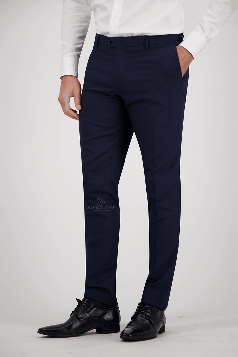 B7- Navy Jesse Trouser - Harrys for Menswear