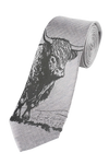 Silk Tie- Horse/Bull