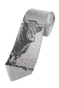 Silk Tie- Horse/Bull