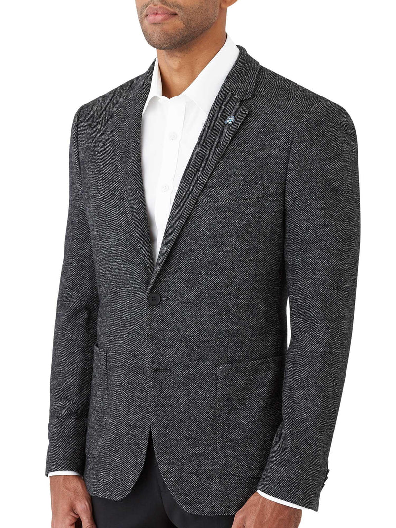 Zeller Jacket -Charcoal FUR511