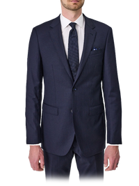 Tasmanian Wool Suit Jacket-Herringbone