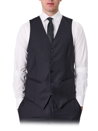 Saul Waist Coat-Herringbone