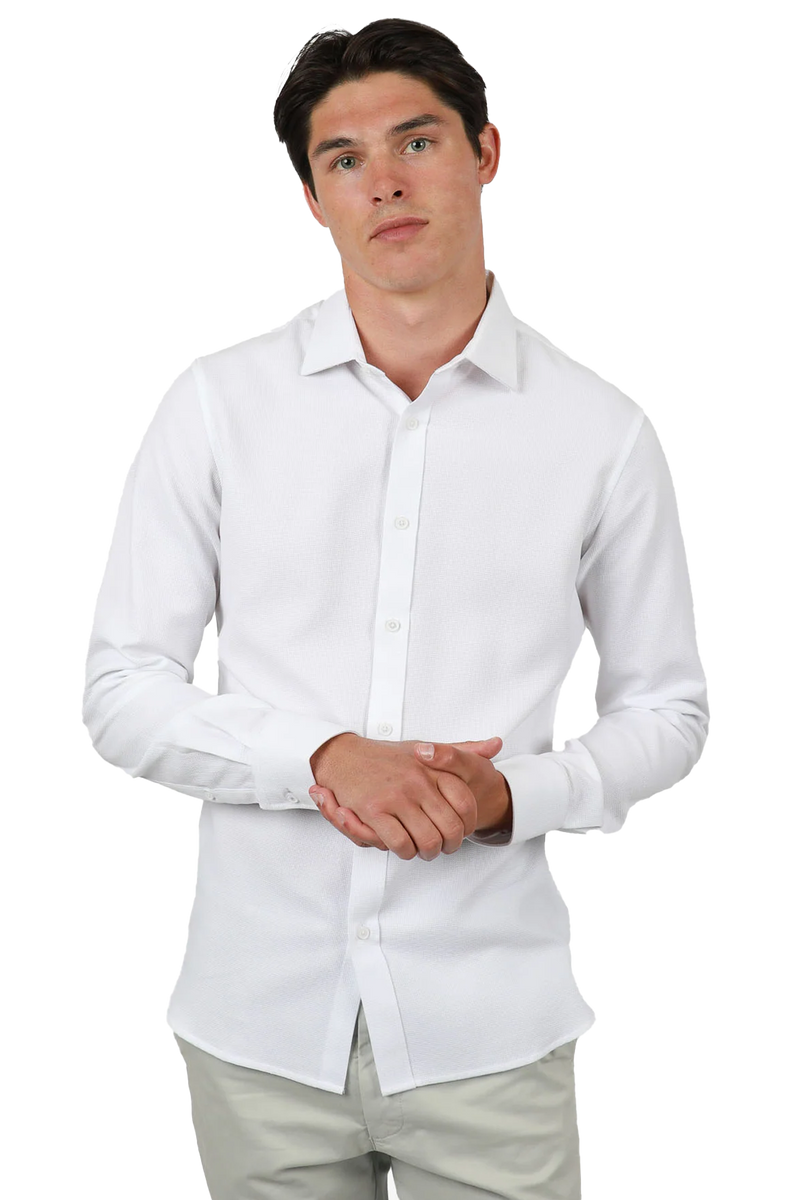 Waffle Shirt JHS471

An upgrade on the everyday shirt. Crafted from our favourite cotton tencel waffle pattern, its slim fit creates a flattering silhouette. A slick choice for the …

$99.00 AUD