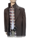 JARED Overcoat in Pecan & Ash