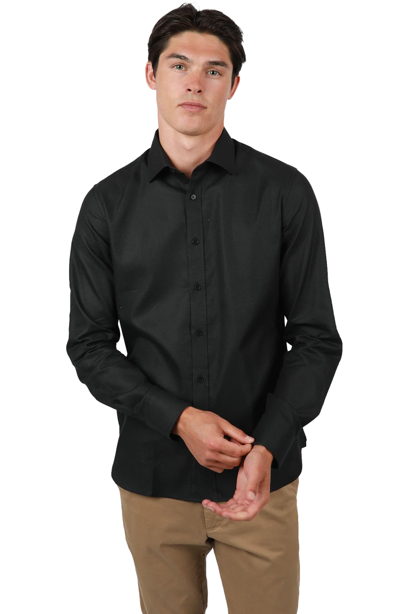 Waffle Shirt L/S JHS471