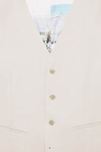 SL1-Ecru Waistcoat