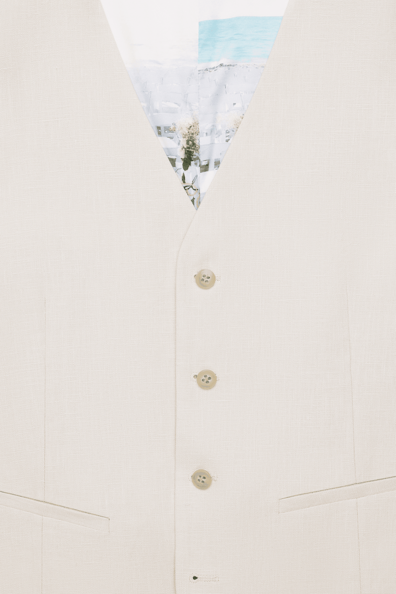 SL1-Ecru Waistcoat