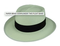 21575 - Paper Braid Downunder Two Pleat Band