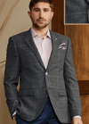 Abram Sports Coat- Charcoal-JW18  https://harrysformenswear.com.au/products/copy-of-abram-sports-coat-navy-jw22  Savile Row Super Fine Wool Sportscoat Harrys for Menswear is your local suit specialist, stocking one of the largest ranges in our Dubbo, Central West NSW region. Limited Edition Specializing in Wedding Parties Special Events School Graduations Australian wool Made from Australian Merino 100% Wool