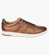 Crossover Lace Toe Sneaker-Cognac - Harrys for Menswear