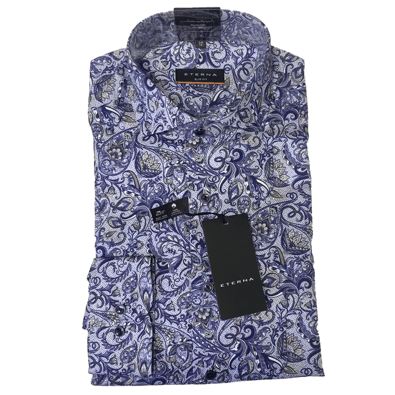 Eterna 3116M-38-Twill Black - Harrys for Menswear