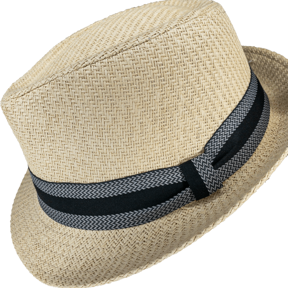 Scala Trilby Hats SM704 Black Natural Harrys for Menswear