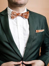 Kangaroo Paw Burnt Bow Tie - Harrys for Menswear
