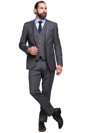 D8-Grey Abram Travel Jacket - Harrys for Menswear