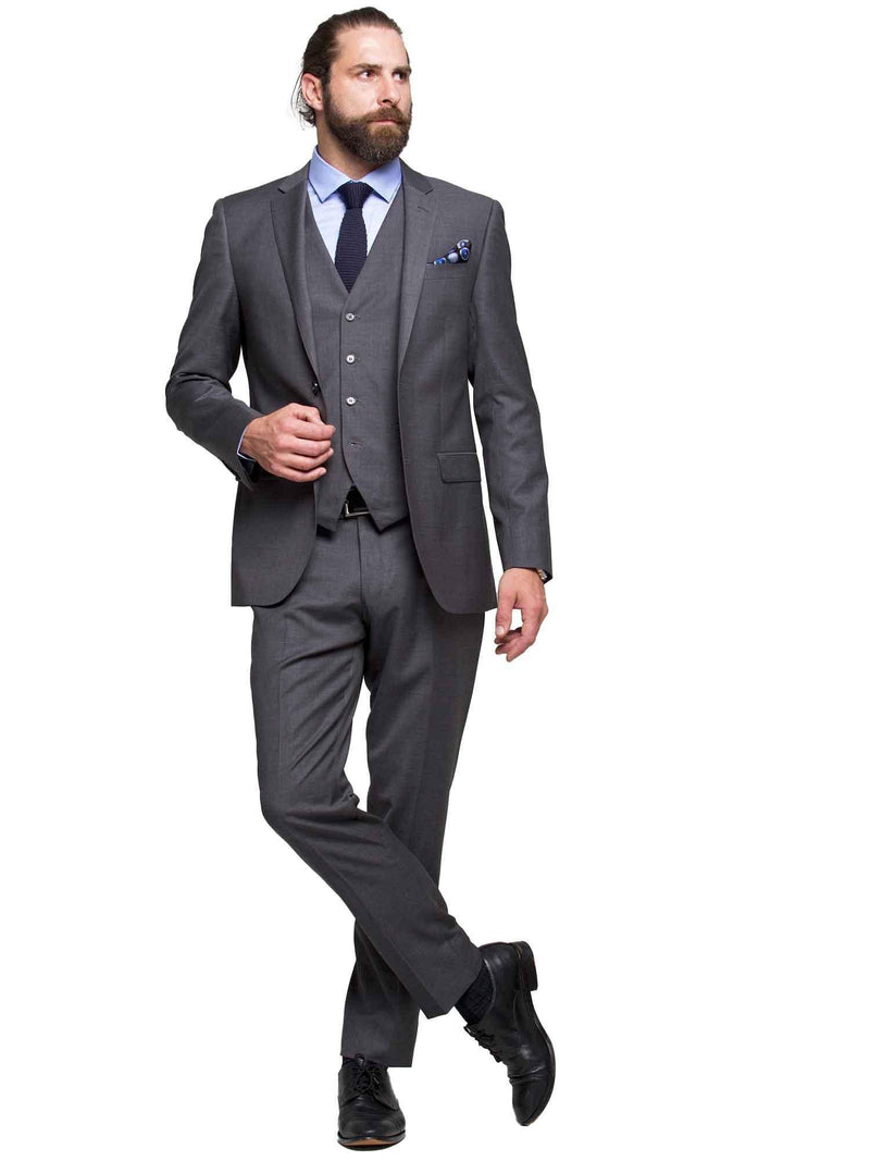 D8-Grey Abram Travel Jacket - Harrys for Menswear