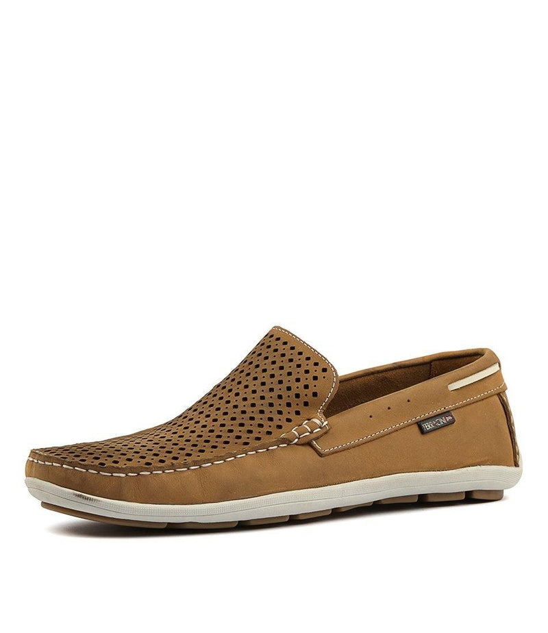 Ferracini Harley Casual Loafers-Tan - Harrys for Menswear