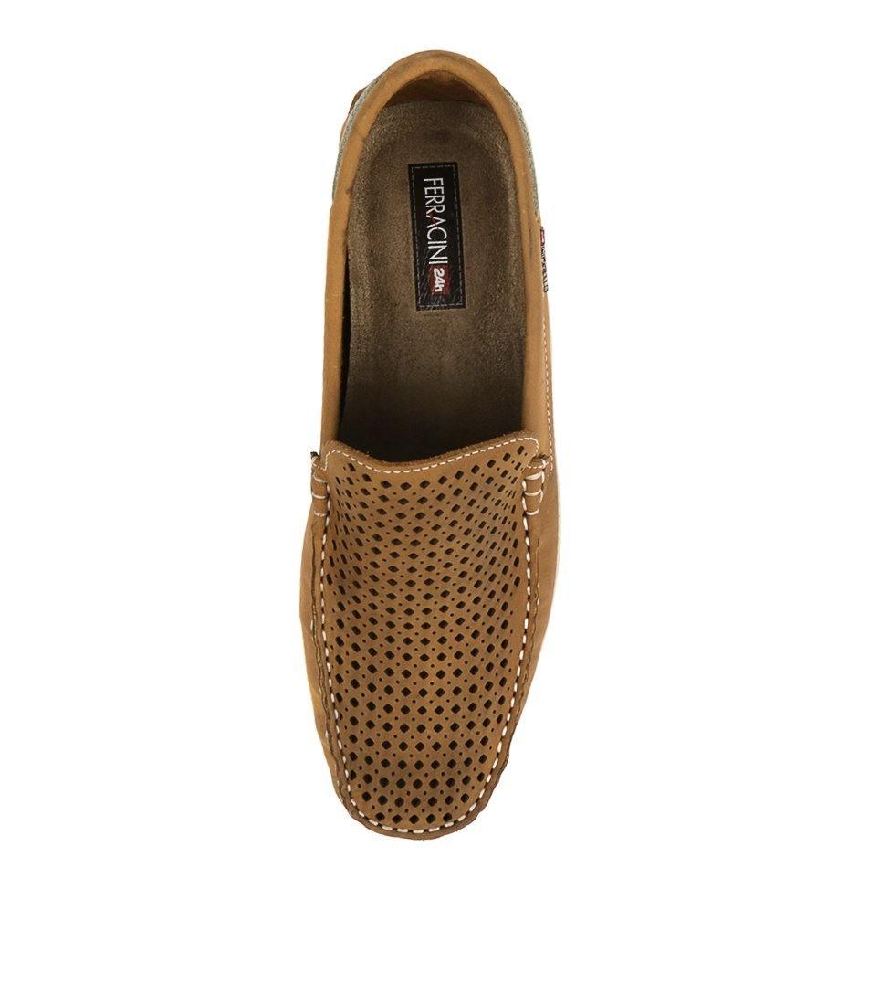 Ferracini Harley Casual Loafers-Tan - Harrys for Menswear