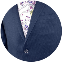 JT6-Navy Agar Sports Coat - Harrys for Menswear