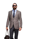 JW6-ASHER Sports Coat-Stone - Harrys for Menswear