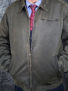 J3-Expresso Zip Bomber Jacket - Harrys for Menswear