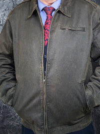 J3-Expresso Zip Bomber Jacket - Harrys for Menswear