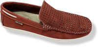 Ferracini Harley Casual Loafers-Red - Harrys for Menswear