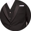 SSA3-Alexander Black Tie Jacket - Harrys for Menswear