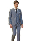 SSB3-Grey Jesse Trouser - Harrys for Menswear