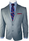 SSB3-Grey David Jacket - Harrys for Menswear