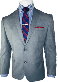 SSB3-Grey David Jacket - Harrys for Menswear
