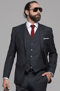 SSA3 Charcoal Jesse Trouser - Harrys for Menswear