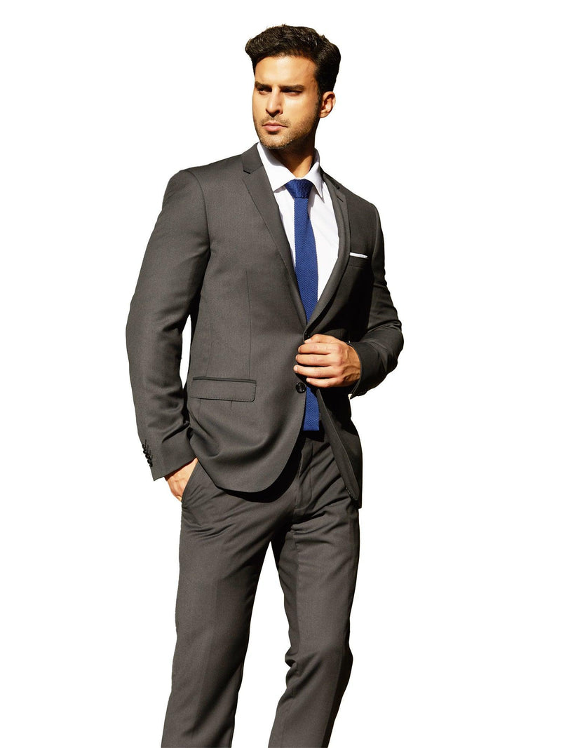 T12 -David Charcoal Jacket - Harrys for Menswear