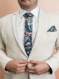 Teal Blooms - Harrys for Menswear