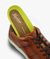 Crossover Lace Toe Sneaker-Cognac - Harrys for Menswear
