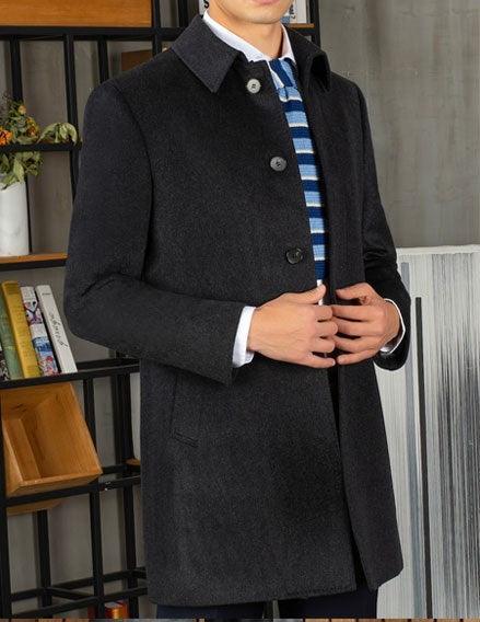 Stephen - Overcoat Savile Row - Harrys for Menswear